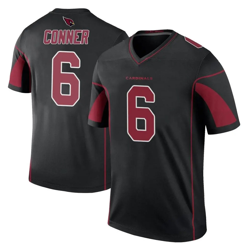 Kooe A.Cardinals #6 James Conner Player Black Color Rush Vapor Limited Untouchable Stitched Jerseys