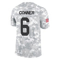 Kooe A.Cardinals #6 James Conner Player Camo Salute to Service Limited Home Stitched Jerseys