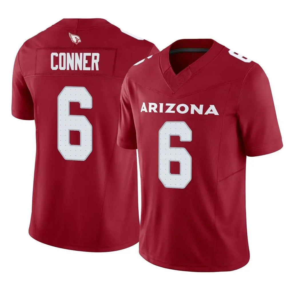Kooe A.Cardinals #6 James Conner Player Cardinal Vapor F.U.S.E. Limited Home Game Stitched Jerseys