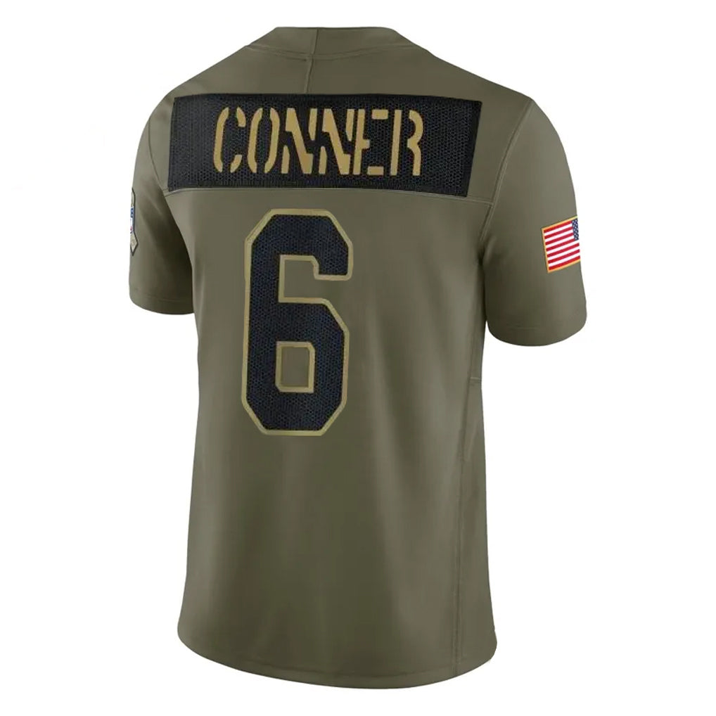 Kooe A.Cardinals #6 James Conner Player Olive Salute To Service Home Game Stitched Jerseys