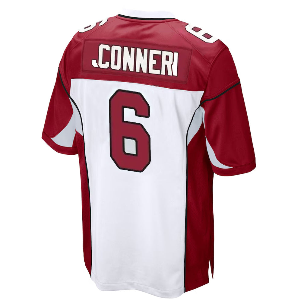 Kooe A.Cardinals #6 James Conner Player White Cardinal Home Game Stitched Jerseys