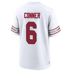 Kooe A.Cardinals #6 James Conner Player White Home Game Stitched Jerseys