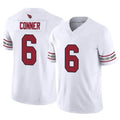 Kooe A.Cardinals #6 James Conner Player White Vapor F.U.S.E. Limited Home Game Stitched Jerseys
