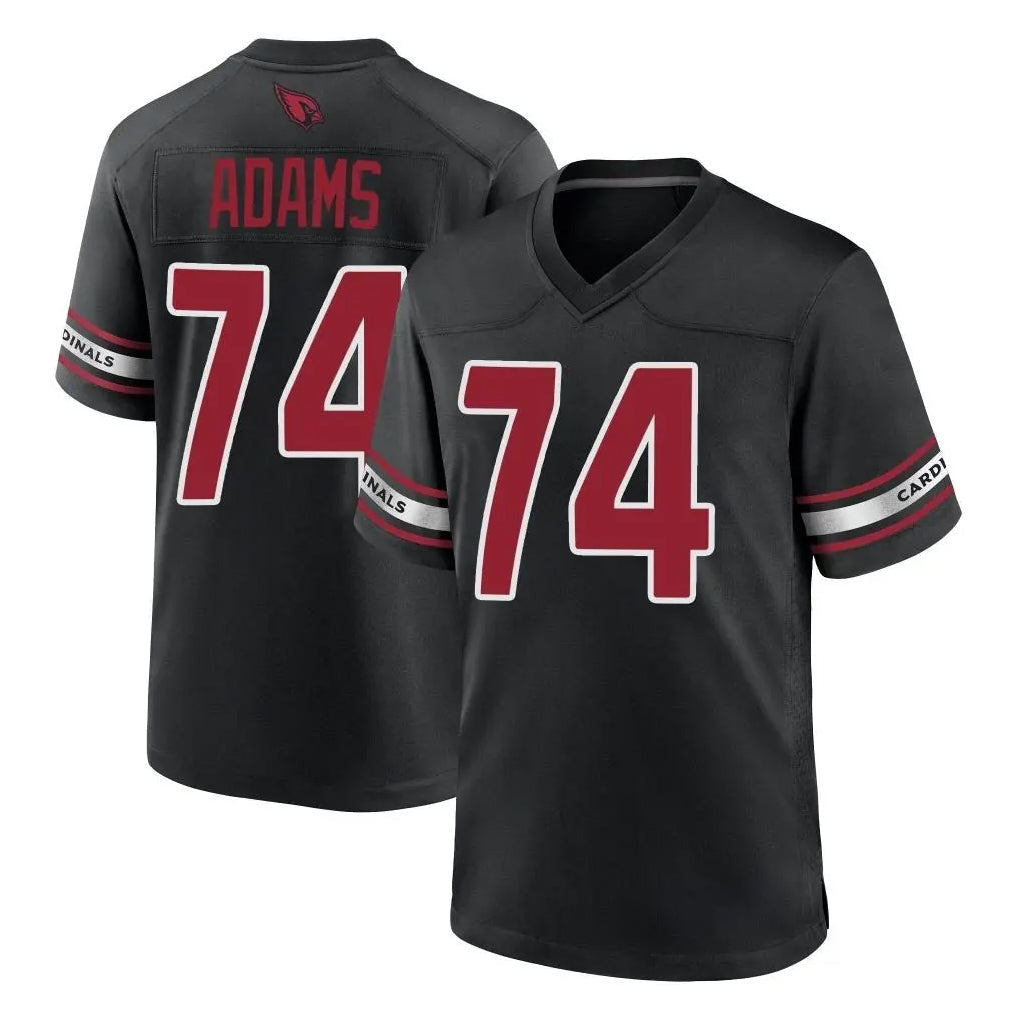 Kooe A.Cardinals #74 Isaiah Adams Player Black Alternate Game Stitched Jerseys