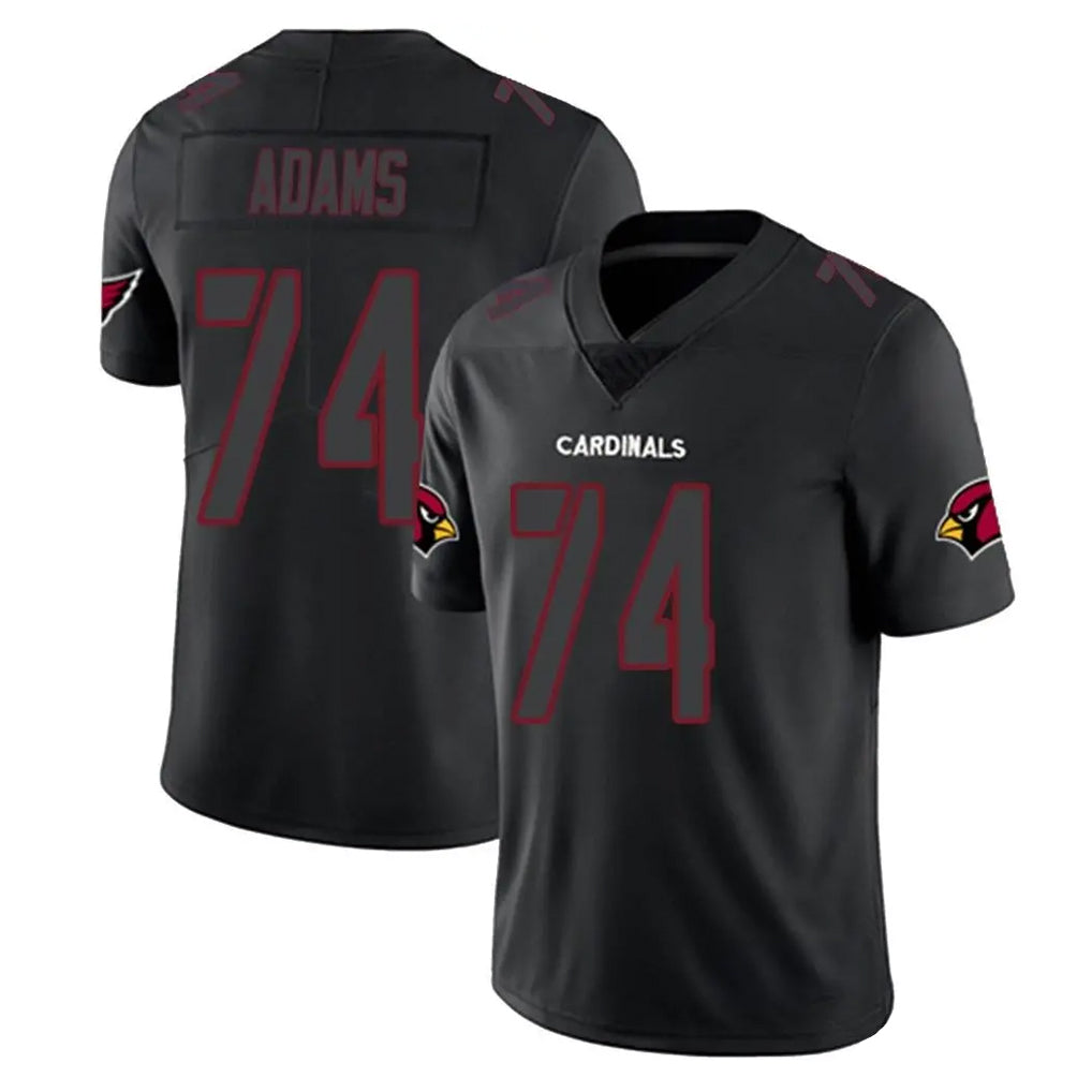 Kooe A.Cardinals #74 Isaiah Adams Player Black Impact Limited Home Game Stitched Jerseys