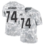 Kooe A.Cardinals #74 Isaiah Adams Player Camo Salute to Service Limited Home Stitched Jerseys