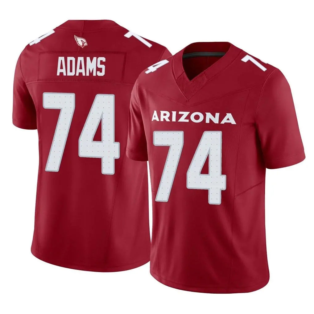 Kooe A.Cardinals #74 Isaiah Adams Player Cardinal Vapor F.U.S.E. Limited Home Game Stitched Jerseys