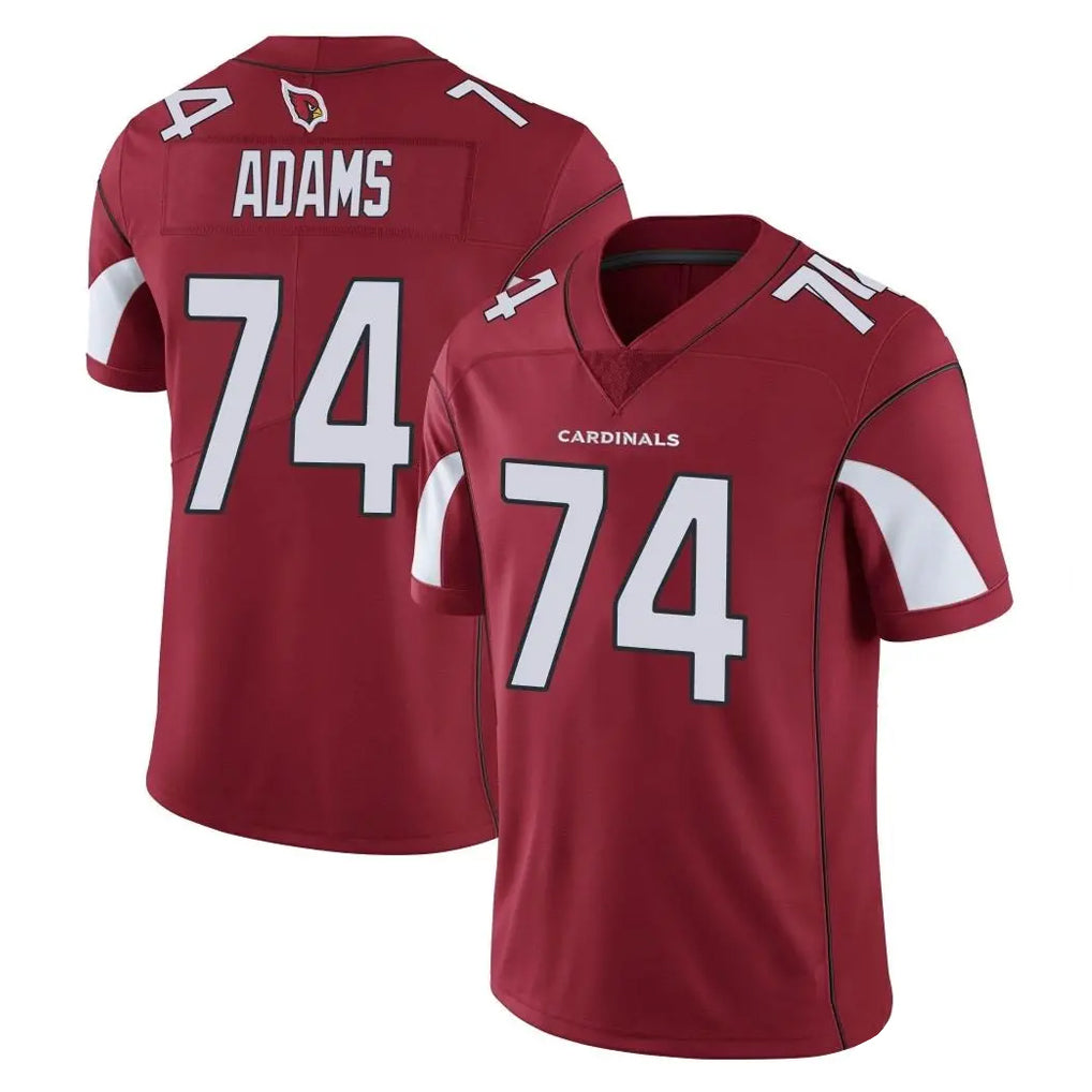Kooe A.Cardinals #74 Isaiah Adams Player Cardinal Vapor Limited Home Game  Stitched Jerseys