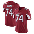 Kooe A.Cardinals #74 Isaiah Adams Player Cardinal Vapor Limited Home Game  Stitched Jerseys