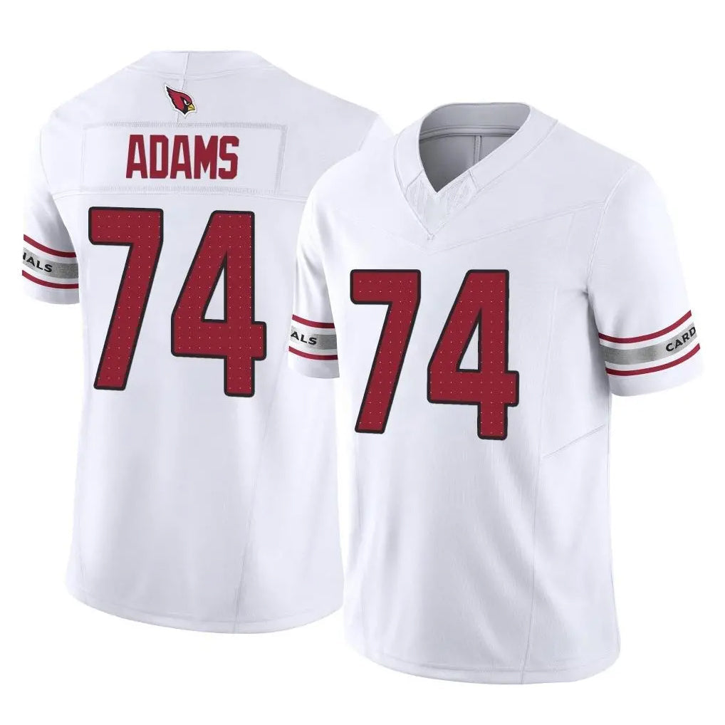 Kooe A.Cardinals #74 Isaiah Adams Player White Vapor F.U.S.E. Limited Home Game Stitched Jerseys