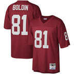 Kooe A.Cardinals #81 Anquan Boldin Player Mitchell & Ness Cardinal Legacy Replica Stitched Jerseys