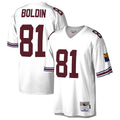 Kooe A.Cardinals #81 Anquan Boldin Player Mitchell & Ness White Legacy Replica Stitched Jerseys