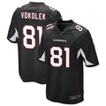 Kooe A.Cardinals #81 Travis Vokolek Player Black Game Stitched Jerseys