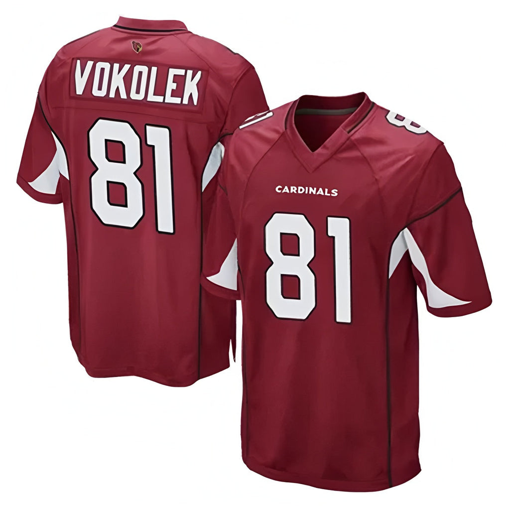 Kooe A.Cardinals #81 Travis Vokolek Player Cardinal Game Stitched Jerseys