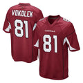 Kooe A.Cardinals #81 Travis Vokolek Player Cardinal Game Stitched Jerseys