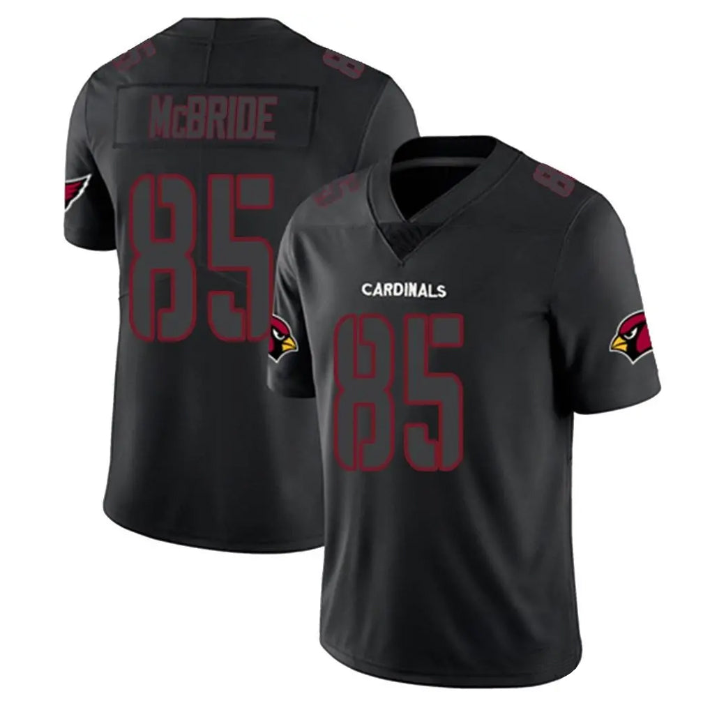 Kooe A.Cardinals #85 Trey McBride Player Black Impact Limited Home Game Stitched Jerseys