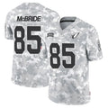 Kooe A.Cardinals #85 Trey McBride Player Camo Salute to Service Limited Stitched Stitched Jerseys
