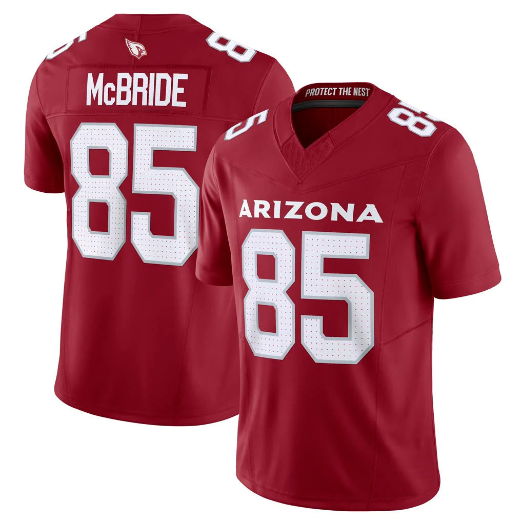 Kooe A.Cardinals #85 Trey McBride Player Cardinal Vapor F.U.S.E. Limited Stitched Jerseys