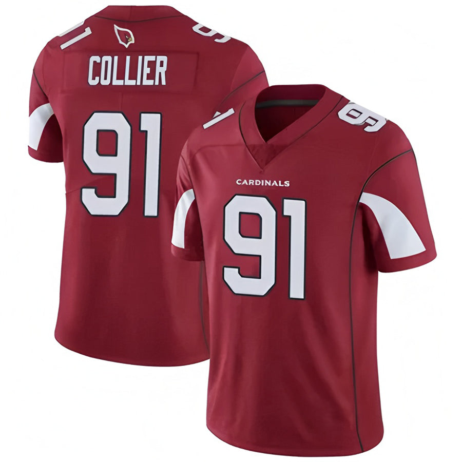 Kooe A.Cardinals #91 L.J. Collier Player Cardinal Vapor Untouchable Limited Stitched Jerseys