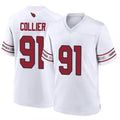 Kooe A.Cardinals #91 L.J. Collier Player White Game Home Stitched Jerseys