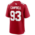 Kooe A.Cardinals #93 Calais Campbell Player Cardinal Home Game Stitched Jerseys