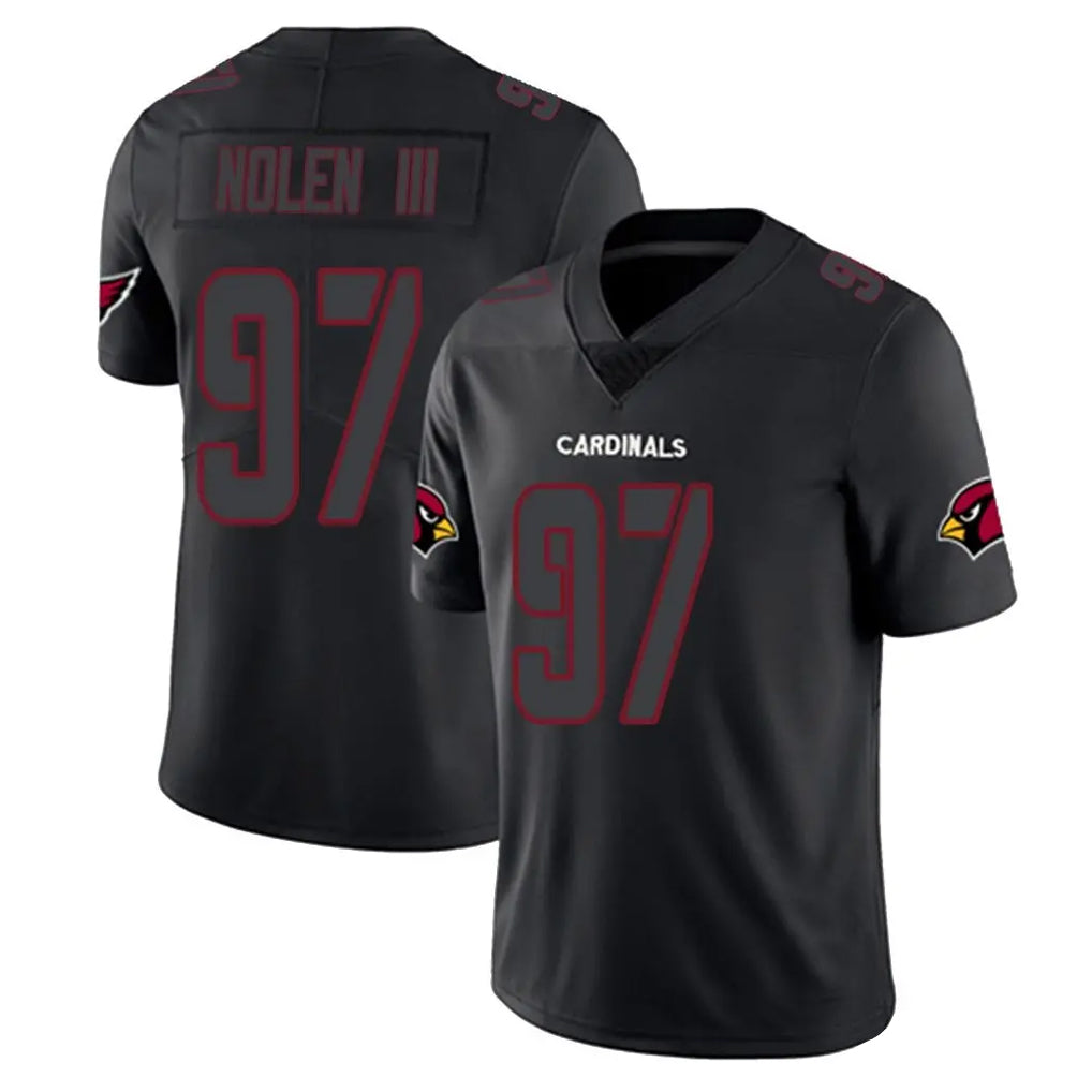 Kooe A.Cardinals #97 Walter Nolen III Player Black Impact Limited Home Game Stitched Jerseys