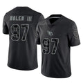 Kooe A.Cardinals #97 Walter Nolen III Player Black RFLCTV Limited Home Game Stitched Jerseys