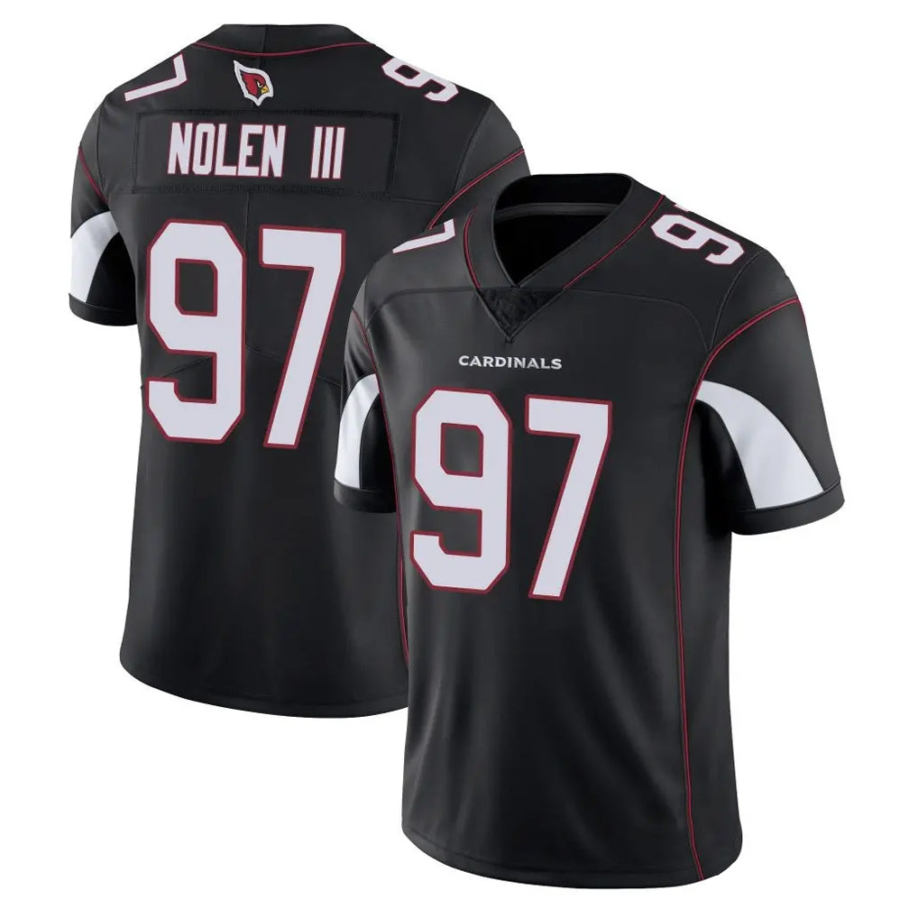 Kooe A.Cardinals #97 Walter Nolen III Player Black Vapor Limited Home Game Stitched Jerseys