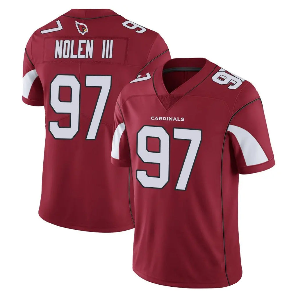 Kooe A.Cardinals #97 Walter Nolen III Player Cardinal Vapor Limited Home Game  Stitched Jerseys