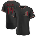 Kooe A.Diamondbacks #14 Gabriel Moreno Player Black Authentic Alternate Stitched Jerseys