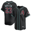 Kooe A.Diamondbacks #23 Zac Gallen Player Black Replica Game Stitched Jerseys