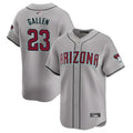 Kooe A.Diamondbacks #23 Zac Gallen Player Gray Replica Game Stitched Jerseys