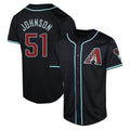 Kooe A.Diamondbacks #51 Randy Johnson Player Black Limited Alternate Stitched Jerseys