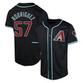 Kooe A.Diamondbacks #57 Eduardo Rodriguez Player Black Limited Alternate Stitched Jersey
