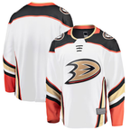 Kooe A.Ducks White Breakaway Away Jerseys