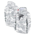 Kooe A.Falcons Arctic Camo Salute to Service Limited Hoodie Blank Player Stitched Jerseys
