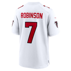 Kooe A.Falcons #7 Bijan Robinson White Game Stadium Jerseys