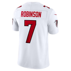 Kooe A.Falcons #7 Bijan Robinson White Vapor F.U.S.E. Stitched Limited Stadium Jerseys