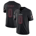 Kooe A.Falcons #0 Divine Deablo Player Black Impact Limited Game Stitched Jerseys