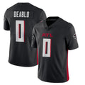Kooe A.Falcons #0 Divine Deablo Player Black Vapor Limited Home Game Stitched Jerseys