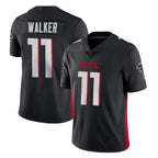 Kooe A.Falcons #11 Jalon Walker Player Black Vapor Untouchable Limited Home Game Stitched Jerseys
