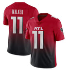 Kooe A.Falcons #11 Jalon Walker Player Red Vapor Untouchable Limited Home Game Stitched Jerseys