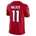 Kooe A.Falcons #11 Jalon Walker Red Team Vapor F.U.S.E. Stitched Limited Jerseys