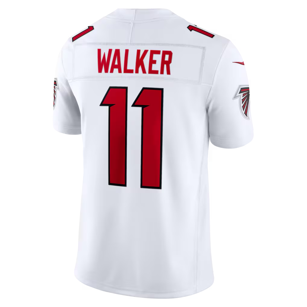 Kooe A.Falcons #11 Jalon Walker White Vapor F.U.S.E. Stitched Limited Jerseys