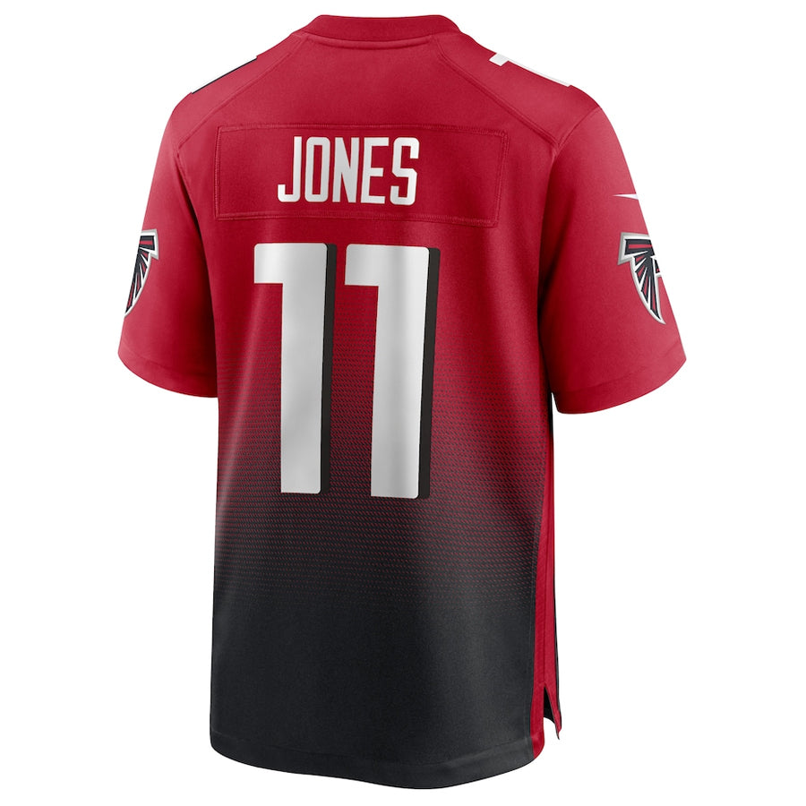 Kooe A.Falcons #11 Jalon Walker Player Red Home Game Stitched Jerseys