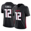 Kooe A.Falcons #12 Avieon Terrell Player Black Alternate Vapor F.U.S.E. Limited Stitched Jerseys