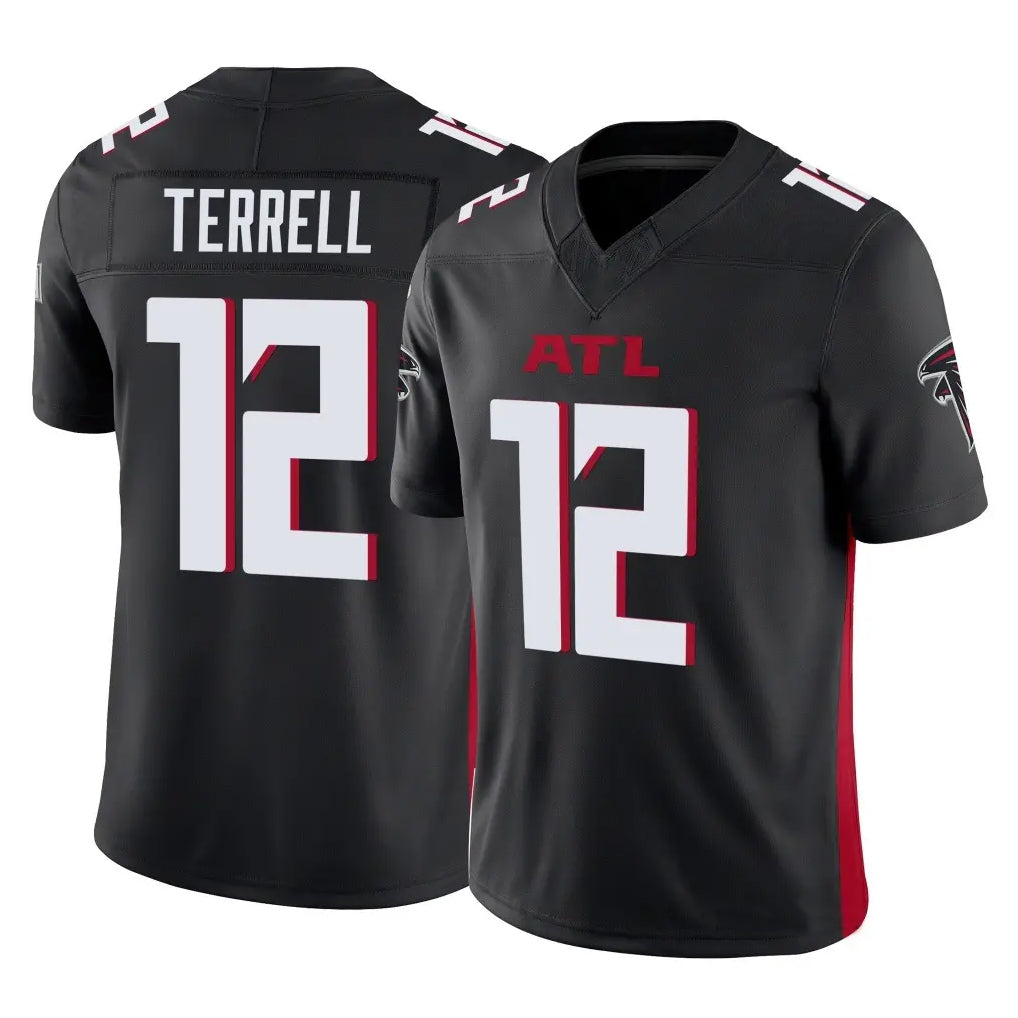 Kooe A.Falcons #12 Avieon Terrell Player Black Alternate Vapor F.U.S.E. Limited Stitched Jerseys