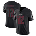 Kooe A.Falcons #12 Avieon Terrell Player Black Impact Limited Game Stitched Jerseys