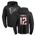 Kooe A.Falcons #12 Avieon Terrell Player Black Salute to Service Hoodies Stitched Jerseys