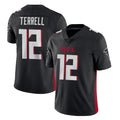 Kooe A.Falcons #12 Avieon Terrell Player Black Vapor Untouchable Limited Home Game Stitched Jerseys